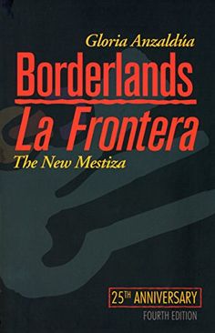 the book cover for borderlands la frontiera