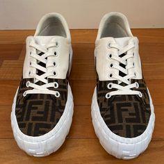 Uk 9 Us 10 Fendi Sneakers, Fendi Shoes, Mens Shoes Sneakers, Shoes Sneakers, Men's Shoes, Fendi, Sneakers, 10 Things, Color