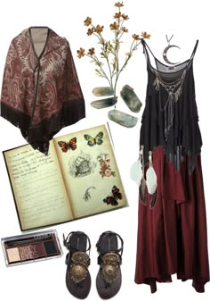 Earthy Witch, Witch Clothing, Witchy Outfits, Basic Witch, Hippy Chic