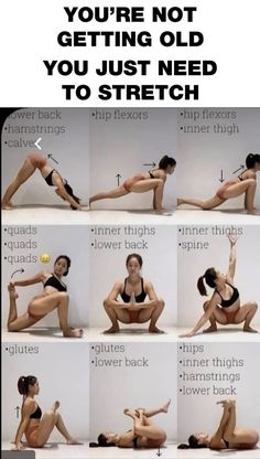 Body Stretches Flexibility, Bolesti Chrbta, Trening Fitness, Easy Yoga Workouts, Trening Abs, Easy Yoga, Trening Pilates, Yoga Stretches, Yoga Sequences