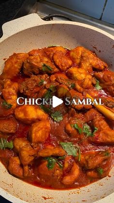 Vejeya Cooks on Instagram: "Sharing my version of chicken sambal that is not Spicy giler🥰 Kids friendly.
.
.
Recipe:
Fry your chicken with turmeric 
Boil Dried chilies,
Blend dried chilies with Onion, Ginger & Garlic
Saute Onion slices, star anise, pandan Leaves & lemon grass
Add in tomatoes
Pour in blended paste
Add in chili powder & oyster sauce
Cook the sambal gravy until pecah minyak
Add salt & pinch of sugar
Stir in the fried chicken
Serve with rice! 
.
.
#ayamsambal #sambal #chickenrecipes"