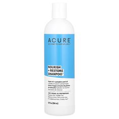 iHerb offers free shipping on orders over $25. Welcome to Hair Wellness™ Hydrate & Nourish 100% Vegan 0% Pretentious Paraben Free Sulfate Free Mineral Oil Free Petrolatum Free Formaldehyde Free Leaping Bunny®; Cruelty-Free Helps to replenish moisture leaving hair soft, manageable and oh so healthy looking. Argan oil and pumpkin seed oil rich in omega fatty acids and antioxidant goodness help restore shine and vitality. Hair Massage, Pumpkin Seed Oil, Hydrating Shampoo, Pumpkin Seed, Hair Rinse, Dry Damaged Hair, Wet Hair, Hair Care Shampoo, Pumpkin Seeds