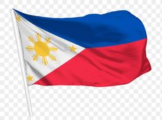 the philippines flag waving in the wind