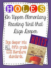 an open elementary reading unit that reads holes