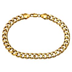 PRICES MAY VARY. DESIGN: 7mm wide Cuban Link chain anklet, simple and fashion. The anklet is lightweight and a great decoration for your ankle. QUALITY: the Cuban chain anklet is made of copper with plating with real white gold. The color of the anklet will keep at least two years. You can even take showers with it, and the color won’t tarnish. We use the upgraded clasp that looks more elegant than ordinary lobster clasp. The gold chain link ankle bracelet is strong and durable SIZE: the gold an Cuban Link Anklet, Ankle Bracelets Gold, Gold Anklet, Anklet Bracelet, Chain Anklet, Cuban Link Chain, Bracelets For Women, Cuban Link, Diamond Bracelets