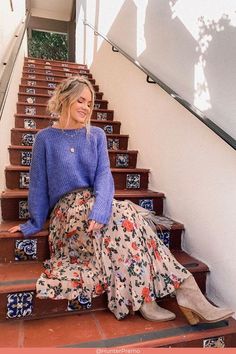 Look Boho Chic, Chique Outfit, Teaching Outfits, Chique Outfits, Mode Boho, Outfit Trends, Church Outfits, Looks Chic