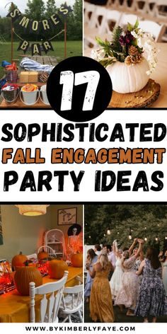 Plan a memorable moment with these 17 Sophisticated Fall Engagement Party Ideas, Fall Engagement Party Ideas Decorations, Fall Engagement Party Ideas Backyard Fall In Love Theme Engagement Party, Falling In Love Engagement Party, Fall Themed Engagement Party Ideas, Engagement Party Cookout Ideas, Engagement Bonfire Party, Fall Backyard Engagement Party, Outdoor Fall Engagement Party, Fall Engagement Party Ideas Decorations, Engagement Party Ideas Themes Fall