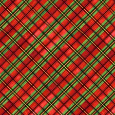 a red and green plaid pattern that looks like it has been made out of fabric