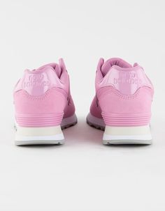 NEW BALANCE 574 Womens Shoes - PINK | Tillys Qc Shoes, Cute Shoes Women, New Balance 574 Shoes, New Balance 574 Womens, New Balance Shoe, Bike Rollers, Pink Tennis Shoes, Chino Pants Women, New Balance Style