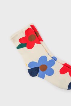 - Measurements: 1. Length: 32cm- Materials: 75% cotton, 18% spandex, 7% polyester- Thickness: Moderate- Sheerness: None- Stretch: Low- Lining: None- Care: Gentle wash cold and dry in shade Trendy Socks Women, Flower Socks, Trendy Socks, Jeans Uk, London Free, Buy Now Pay Later, Abstract Flowers, Socks Women, Spring Fashion