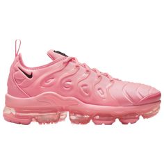 Nike Air Vapormax Plus | Champs Sports Pink Nike Air, Nike Looks, Air Vapormax Plus, Nike Air Vapormax Plus, Futuristic Style, Pink Nike, Air Max Women, Pink Sunset, Air Vapormax