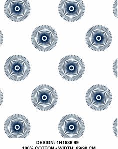 an image of blue and white circles on a white background