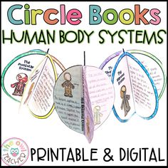 the circle books human body systems printable and digital