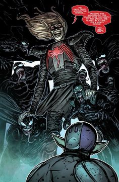 a comic book cover with an image of a woman riding on the back of a motorcycle