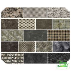 Tim Holtz - Eclectic Elements Gothic Fat Quarter Bundle Precut Fabric Tim Holtz Fabric, Precut Fabric, Fat Quarter Bundles, Fat Quarters, Colour Schemes, Tim Holtz, Fabric Collection, How To Know, Fat Quarter