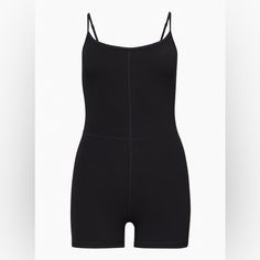 Wilfred Free Divinity 3" Romper Nwt Color: Black Size: Small Divinity Romper, Aritzia Romper, 2024 Wishlist, Aritzia Pants, Romper Black, Black Romper, Pant Jumpsuit, Jumpsuit Romper, Pants For Women