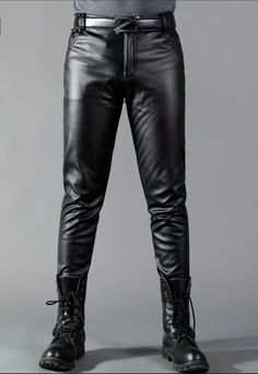 #eBay #Retro #Holiday #Love #Hipster #HipHop #Hippie #Rock #Slimming #Leather #Slim #Pants #Regular #Workwear #eBayStore #eBaySeller #Motorcycle #Punk #Formal #Biker Black Leather Pants Men, Dark Ritual, Leather Biker Pants, Wolf Headdress, Lederhosen Outfit, Streetwear Winter, Leather Pants Outfit, Hoodies Men Style, Biker Pants