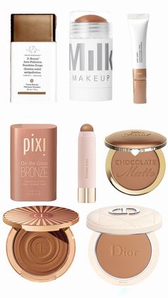 Bronzer Products, Best Bronzer, Bronzer Makeup, Makeup List, Makeup Items, Foto Ideas Instagram, Makeup Goals, Beauty Skin Care Routine, Cute Makeup