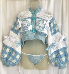 Crochet Design Pattern, Crochet Set, Knit Outfit