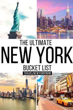 the ultimate new york bucket list