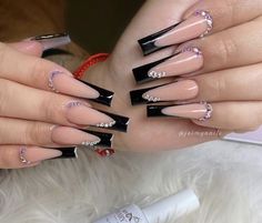 Pin by tiaylamilagro on Nail Inspo in 2022 | Long square acrylic nails, Gold acrylic nails, French acrylic nails Square Acrylic Nails Gold, Nail Inspo Long Square, Acrylic Nails Gold, Nail Inspo Long, Acrylic Nails French, Fur Nails, Matt Nails, Gold Acrylic Nails, Black Acrylic Nails