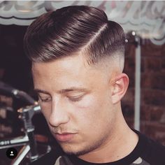 Men Hairstyles Combover Hairstyles, Hair Cuts 2017, Mens Hairstyles Fade, Classic Hair, Men's Hairstyle, Tapered Haircut, Mens Haircut