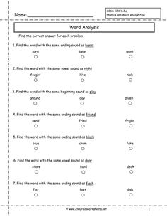 worksheet with words and pictures to help students understand the word in each language