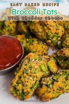 Baked Broccoli Cheddar Tater Tot Bites Healthy Night Snacks, Cheesy Tots, Healthy Tater Tots, Cheese Tots, Broccoli Tater Tots, Baked Broccoli, Roasted Vegetable Recipes