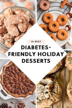 19 Holiday Dessert Recipes That Are Diabetes-Friendly #purewow #food #health #christmas #holiday #dessert #easy #diet Dessert Holiday, Dessert Christmas, Desserts Christmas, Baking Powder Uses, Healthy Recipes For Diabetics, Baking Soda Beauty Uses