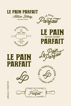 Presenting the brand identity design for Le Pain Parfait, an artisan bakery located in Colmar, Alsace, France. The brand identity for Le Pain Parfait was crafted with an emphasis on authenticity, drawing inspiration from the rich artisanal traditions of Provence, France. The typography reflects a rustic, hand-drawn feel, evoking the charm of an old-world bakery. The warm, earthy color palette is reminiscent of freshly baked bread and the cozy ambiance of the region. Each design element, including hand-drawn illustrations, was carefully chosen to reflect the genuine character of Colmar and its bakery culture. If your brand is looking for a glow up, visit my website and submit an inquiry form. My calendar books out at least two months in advance, so don’t delay in securing your spot today. Baked Bread