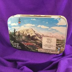 Banff Toffee Tin Sulphur Mountain Gondola Lift Made in England Anglo American Leather Co Ltd - Etsy