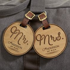 Circle Of Love Personalized Wood Luggage Tag Wood Bag, Personalized Bag Tags, Personalization Mall, Laser Cut Wood Crafts, Edible Wedding Favors, Laser Engraved Gifts, Laser Engraved Ideas, Honeymoon Gifts