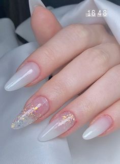 Baby Boomer Nails Decoradas, Hello Nails, Work Nails, Oval Nails, Classy Nails, Chic Nails, Types Of Nails, Best Acrylic Nails