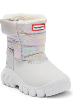 Hunter Kids' Intrepid Waterproof Snow Boot | Nordstromrack Cozy Boots Outfit, Snow Boots Outfit, Hunter Kids, Hunter Hunter, Cozy Boots, Waterproof Snow Boots, Snow Boot, Boots Outfit, Snow Boots