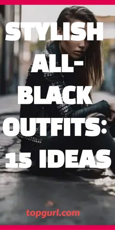 Black And Elegant Outfit, Womens Black On Black Outfits, Warehouse Outfits For Women, Leather Pants Outfit All Black, Jewelry For All Black Outfit, All Black Outfit Styling, Accessories For Black Outfit, Black Christmas Outfits For Women, Wearing Only Black