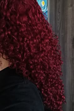 Red Curled Hair, Curly Cherry Red Hair, Burgundy Hair Curly, Red Curly Hair Black Women, Cherry Red Hair Curly, Cherry Red Curly Hair, Dark Red Curly Hair, Red Hair Curly