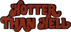 an image of the words potter twins in red