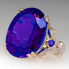 Oval Fine Jewelry Rings For Party, Multicolor Oval Amethyst Ring, Oval Diamond Gemstone Ring For Party, Oval Gemstone Rings For Party, Oval Gemstone Party Rings, Purple Oval Rings For Party, Elegant Multicolor Oval Crystal Ring, Purple Oval Party Rings, Stone Finger Ring