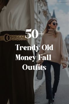 Old Money Trendy Outfits, Old Money Outfits Women Fall, Classic Fall Style 2024, Old Money Fall Capsule Wardrobe, Quiet Luxury Fall Fashion, Fall Classic Outfits Women, Warm Office Outfits, Old Money Fall Outfits Women, Old Money Fall Outfit