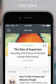 the rise of superman app on an iphone