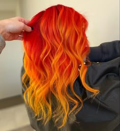 Red Orange Yellow Hair Short, Red Orange Yellow Hair, Yellow And Red Hair, Red Yellow Hair, Red And Yellow Hair, Yellow Orange Hair, Orange And Yellow Hair, Orange Yellow Hair