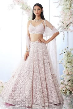 Sequin Lehenga, Pearl Embroidery, Sequin Blouse, Pink Lehenga, Red Lehenga, Desi Outfits, Ghagra Choli