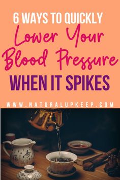 6 Ways To Quickly Lower Your Blood Pressure When It Spikes Reducing Blood Pressure