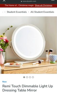 Vanity Mirror, Vanity, Mirror, Dressing Table