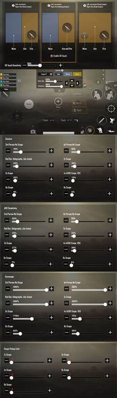 an info sheet showing the different types of aircrafts and their flight modes, from top to bottom