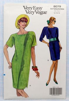 a woman's dress and hat sewing pattern