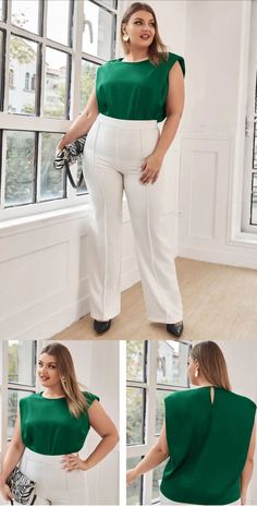 Curvy Winter Outfits, Office Outfits Women Casual, Plus Size Posing, Big Size Fashion, Outfits Gorditas, Plus Size Chic, Look Office, Look Plus Size, One Friend