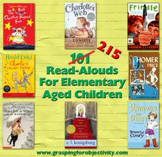 there are many children's books with the title 101 read - alouds for elementary aged children