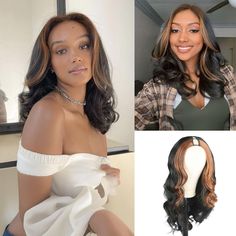 PRICES MAY VARY. 【Long Body Wave V Wig Advantage】V Part Hair Wig(Upgrade U Part Wig)No Glue, No Leave out and No Sew In. No Stocking Cap Needed. Blend with Your Own Hairline, Match the Roots of Your Hair. You can Part it in the Middle or Sides. Wear& Go, Easy to Install. 【Curly V Part Wig】 V part wig don't need glue,No Leave Out, No Sew in, No Cornrows. it is more healthy. It is perfect for anyone who wants to get hair extension. 【V Shape Wig】Average wig cap (22-22.5inches), Fits most head sizes Blonde Skunk Stripe Wig, Blonde Skunk Stripe, Curly V Part Wig, Skunk Stripe Wig, Upart Wigs, Curly Wig For Black Women, V Part Wig, Skunk Stripe, Part Hair