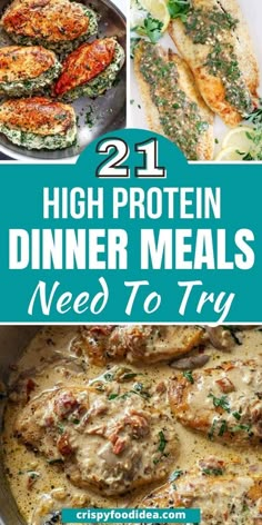 21 high protein dinner meals that are ready to try in the fridge or freezer